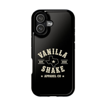 Black w/Ivory Logo lmpact-Resistant Phone Cases