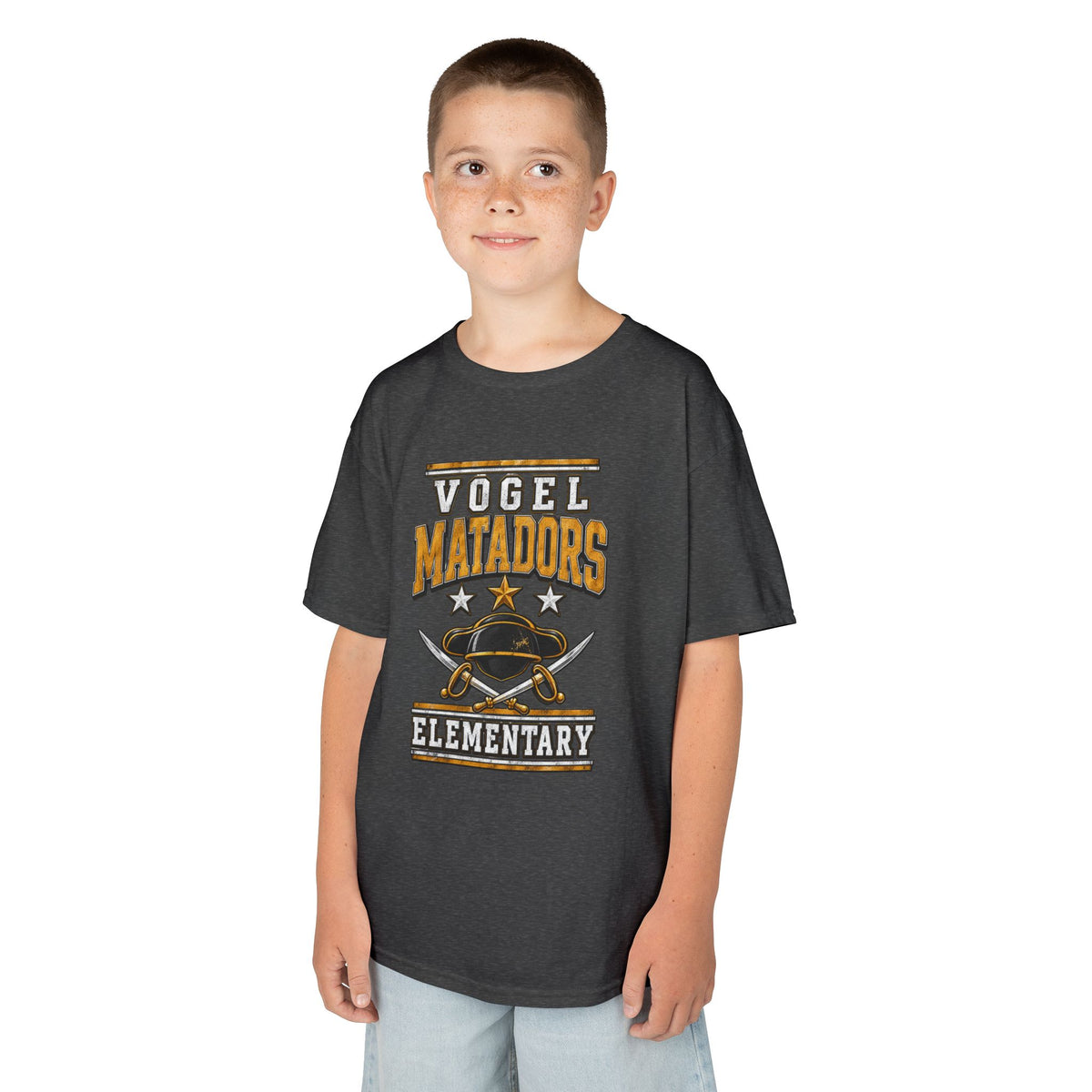 Vogel Matadors Elementary Kids T-Shirt — School Spirit Tee