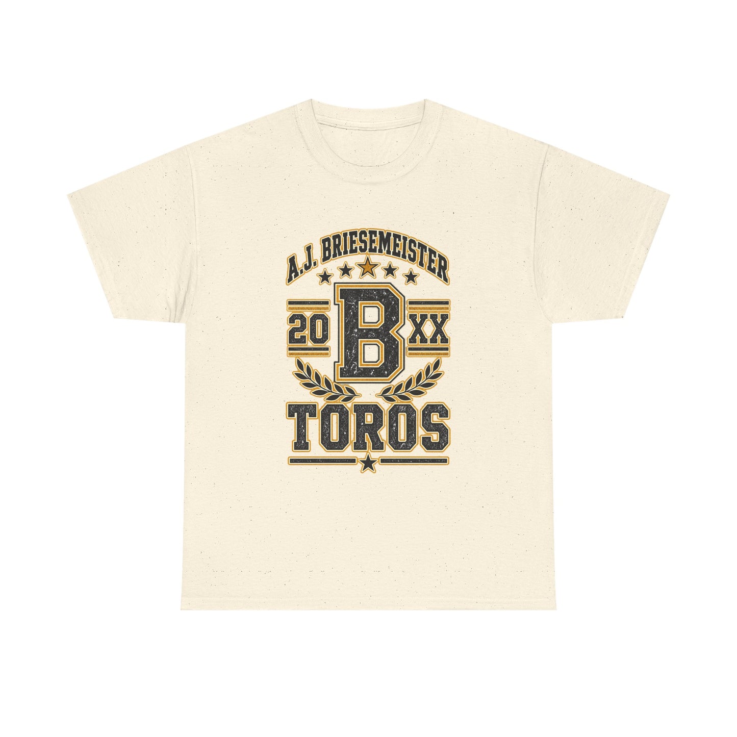 Toros Sports Crest Tee — A.J. Briesemeister Vintage Athletic Shirt
