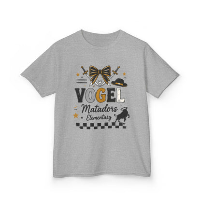 Matadors Elementary Kids T‑Shirt — "Vogel" School Spirit Tee