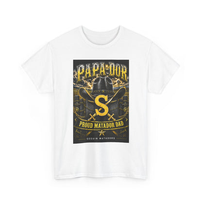 Matador Dad T-Shirt – "Papa-Dor" Proud Matador Design