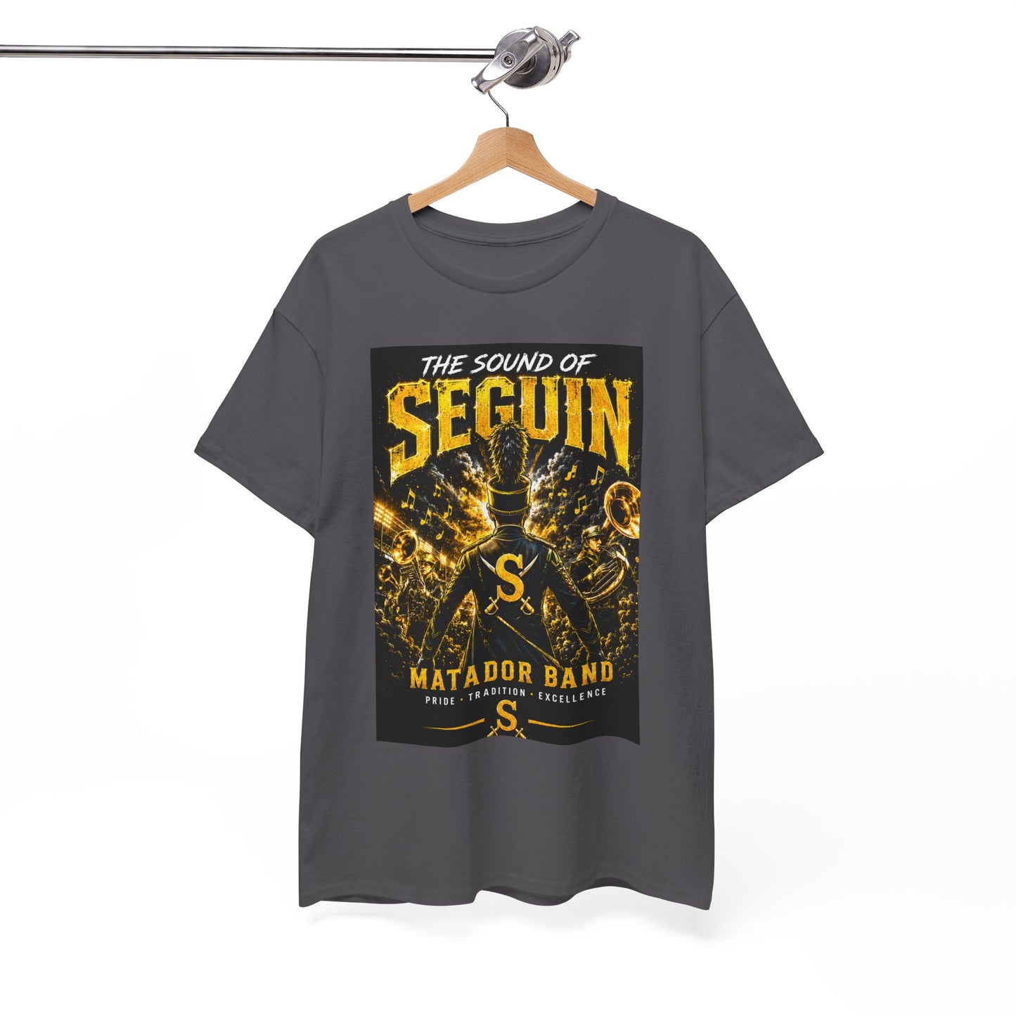 Seguin Matador Band T‑Shirt — “The Sound of Seguin” Vintage Concert Tee