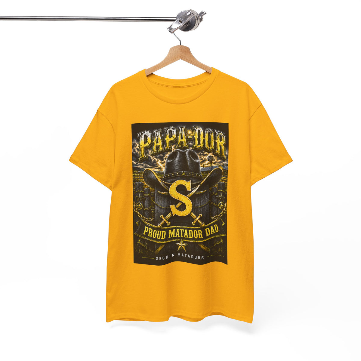 Matador Dad T-Shirt – "Papa-Dor" Proud Matador Design