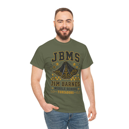 Jim Barnes Middle School JBMS Tornadoes T-Shirt — School Spirit Tee