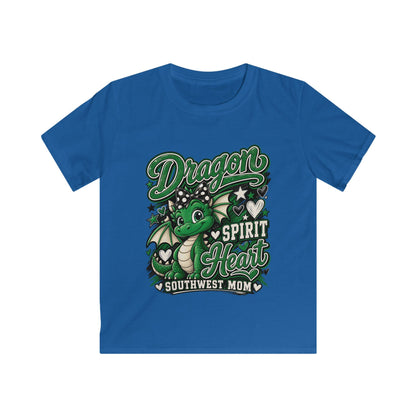 Kids Dragon Spirit Tee — "Dragon Spirit Heart" Southwest Mom Youth T-Shirt