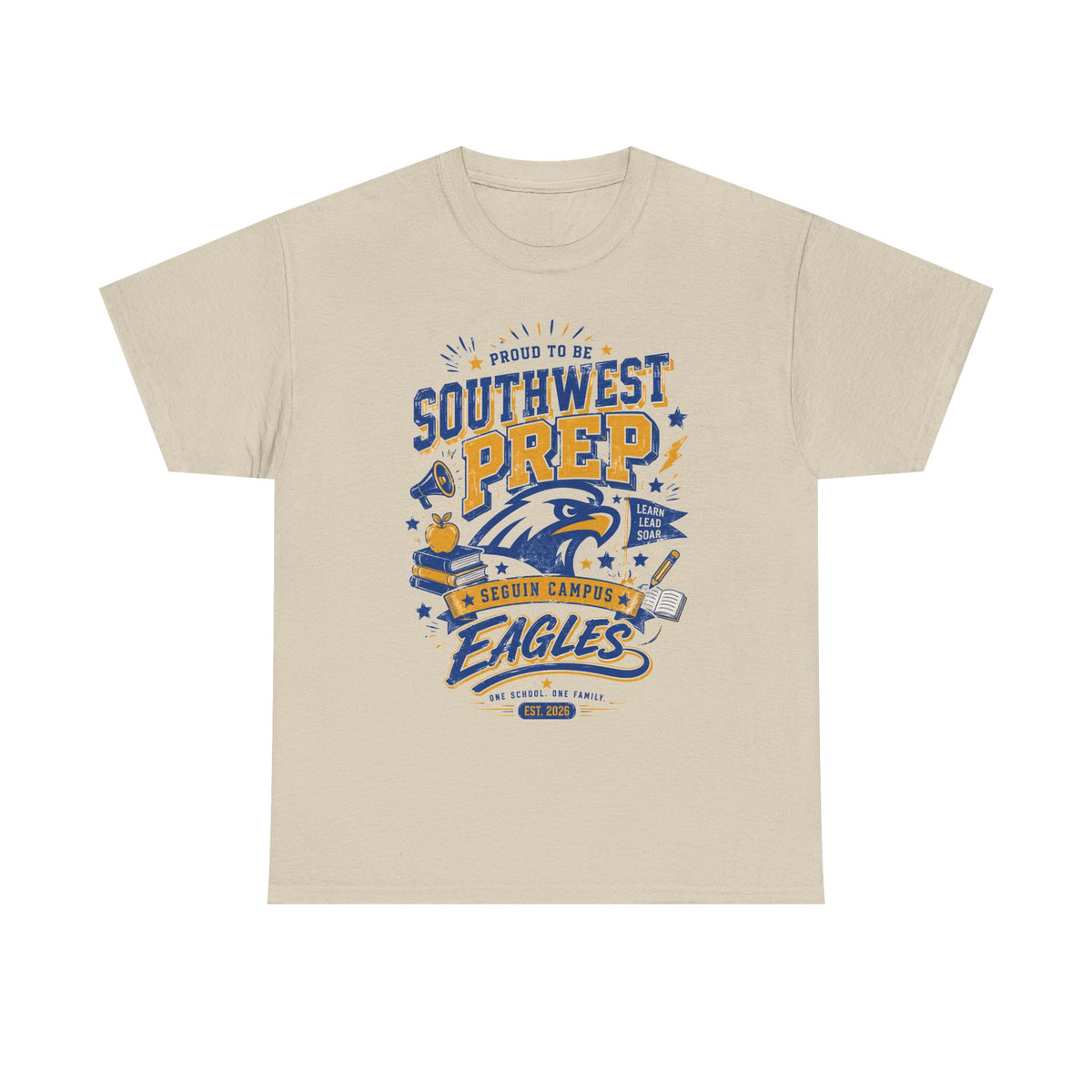 Southwest Prep Eagles T-Shirt — School Spirit Crew Tee
