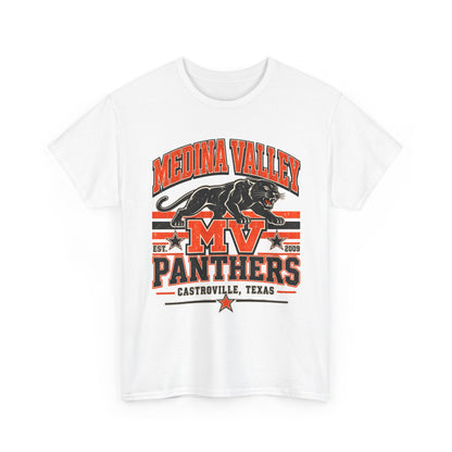 Medina Valley Panthers MV Castrovile Texas T-Shirt