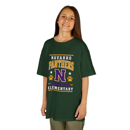 Navarro Panthers Kids T-Shirt — 'N' Elementary School Spirit Tee