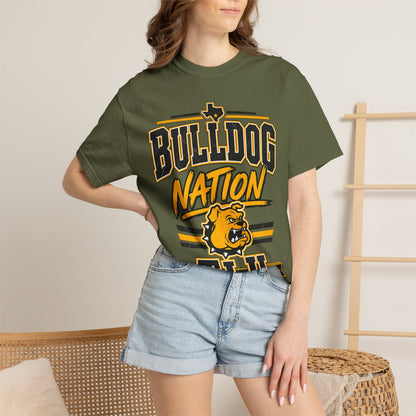 Bulldog Nation T-Shirt — TLU Mascot College Tee