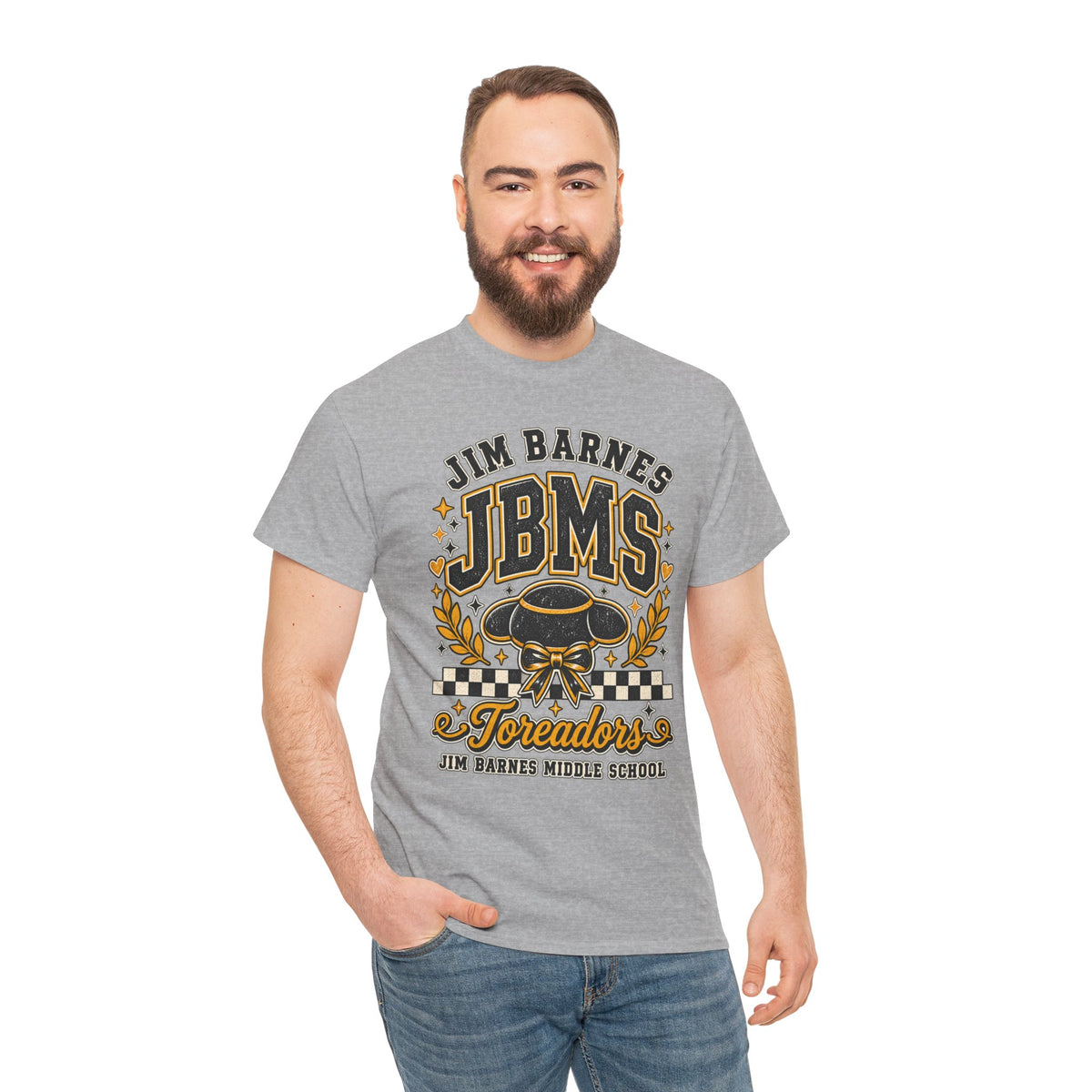 Jim Barnes JBMS Toreadors Middle School T-Shirt