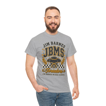 Jim Barnes JBMS Toreadors Middle School T-Shirt
