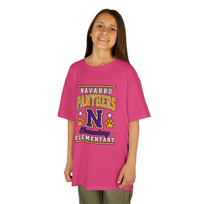 Navarro Panthers Kids T-Shirt — 'N' Elementary School Spirit Tee