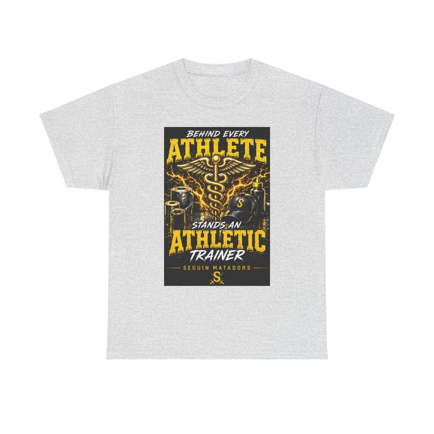 Athletic Trainer T‑Shirt — "Behind Every Athlete Stands an Athletic Trainer" Motivational Tee