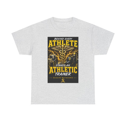 Athletic Trainer T‑Shirt — "Behind Every Athlete Stands an Athletic Trainer" Motivational Tee