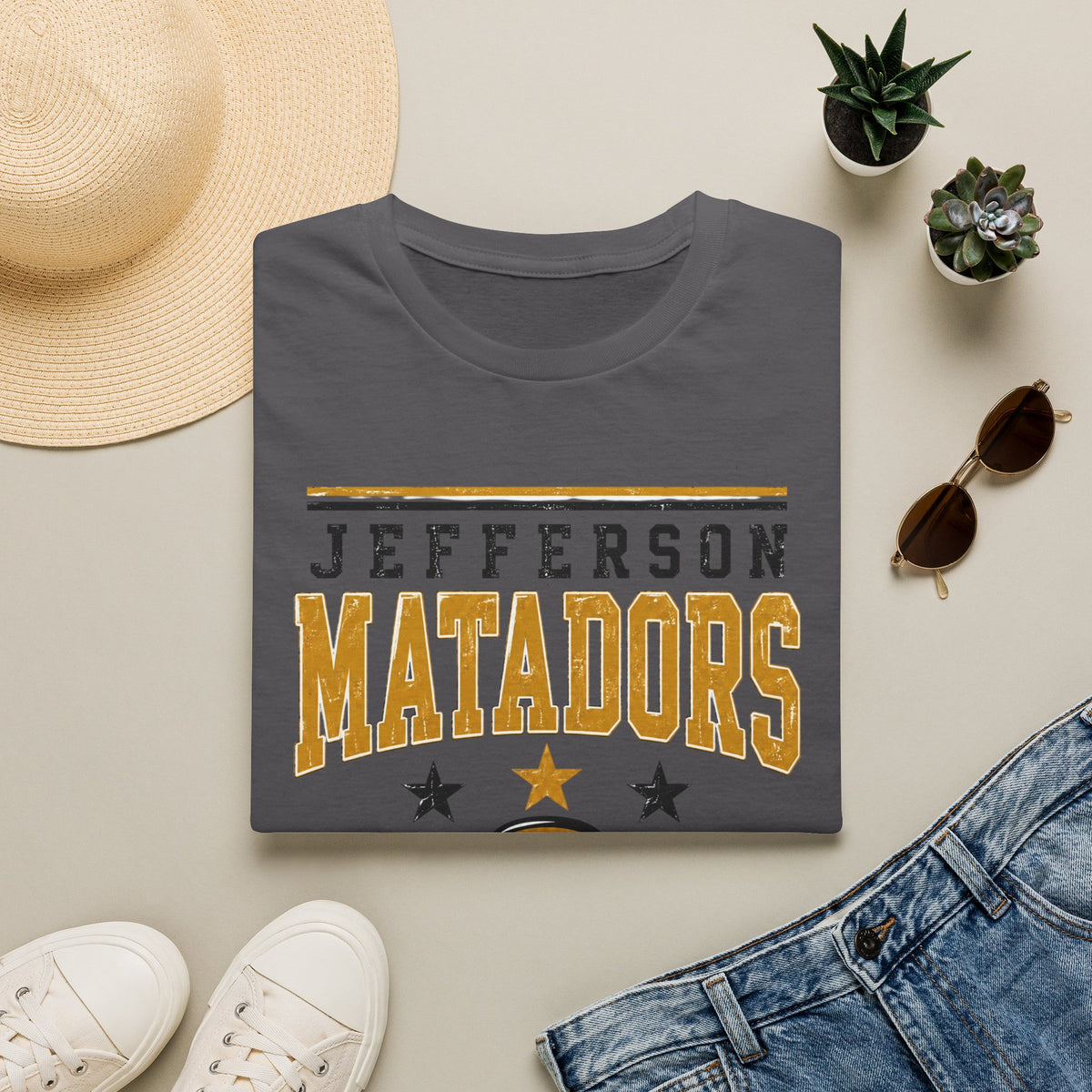 Jefferson Matadors Elementary T-Shirt — School Spirit Tee