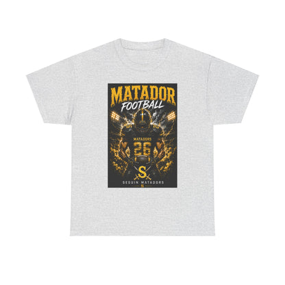 Matador Football Team Tee — Vintage Helmet Graphic Jersey Shirt