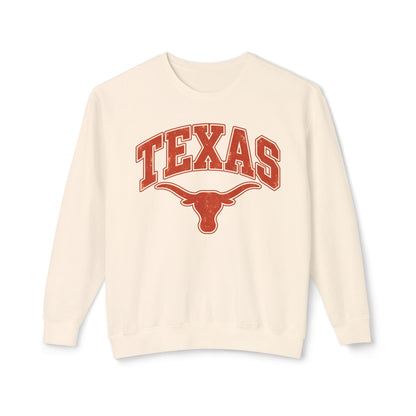 Texas Longhorns Arch Logo Crewneck Sweatshirt