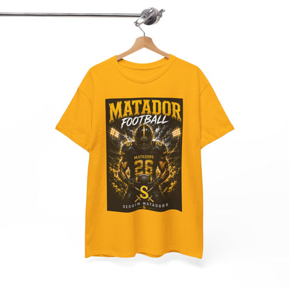 Matador Football Team Tee — Vintage Helmet Graphic Jersey Shirt