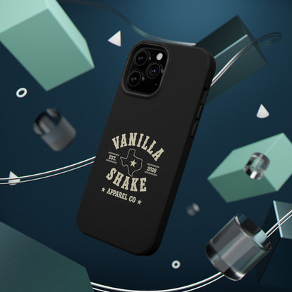 Black w/Ivory Logo lmpact-Resistant Phone Cases