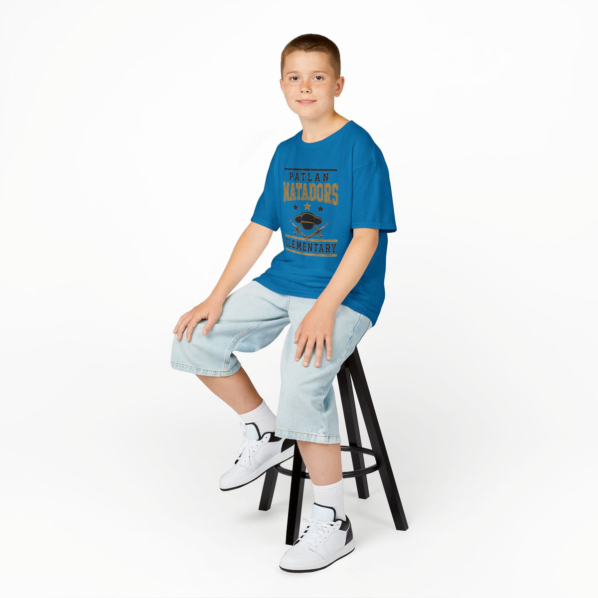 Patlan Matadors Elementary Kids T‑Shirt — School Spirit Tee