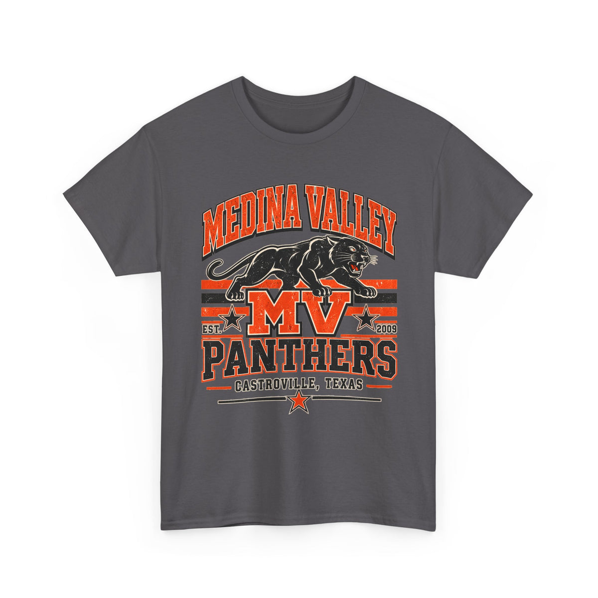 Medina Valley Panthers MV Castrovile Texas T-Shirt