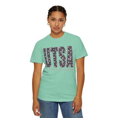 UTSA Floral Logo T‑Shirt — UT San Antonio Collegiate Tee