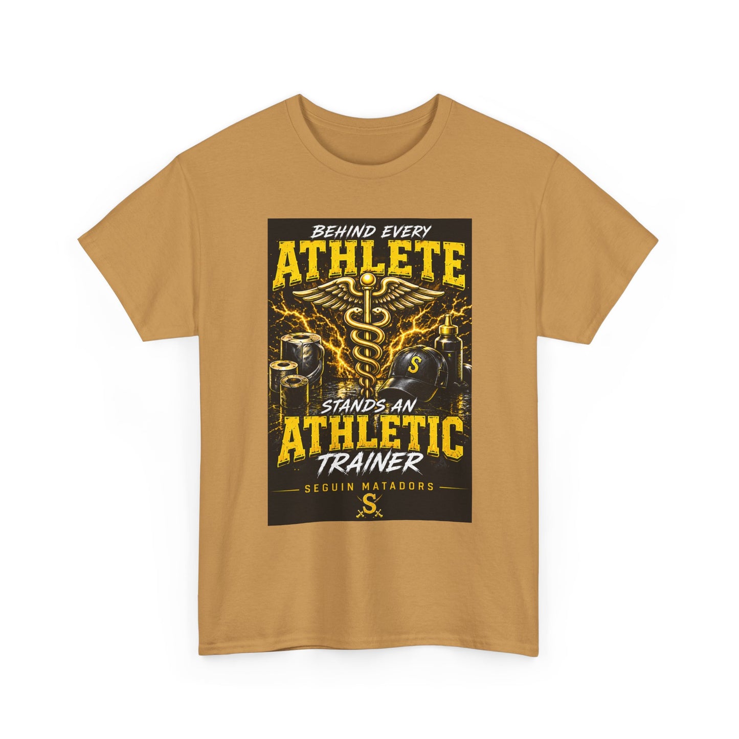 Athletic Trainer T‑Shirt — "Behind Every Athlete Stands an Athletic Trainer" Motivational Tee