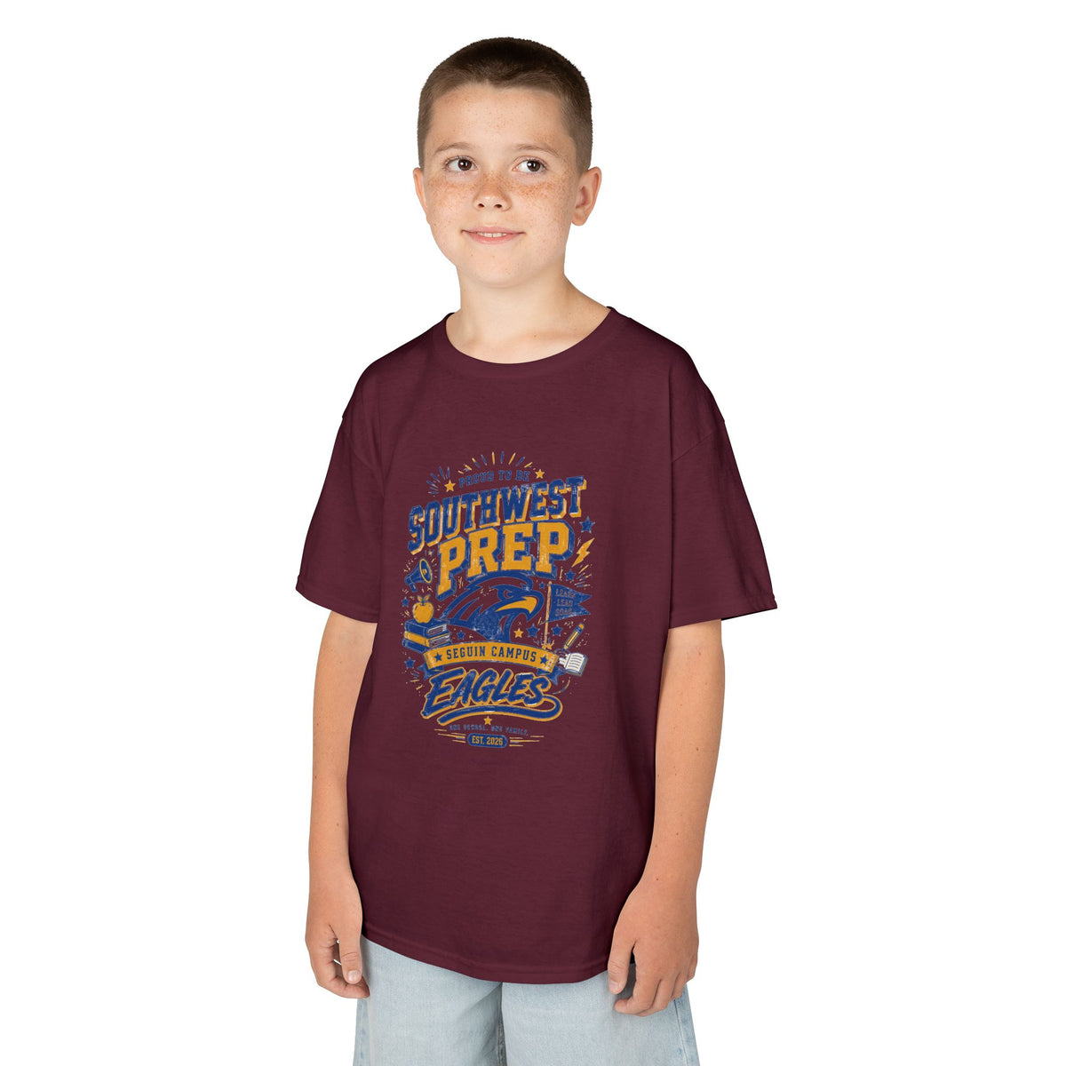 Kids T-Shirt — Southwest Prep Eagles School Spirit Tee