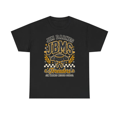 Jim Barnes JBMS Toreadors Middle School T-Shirt