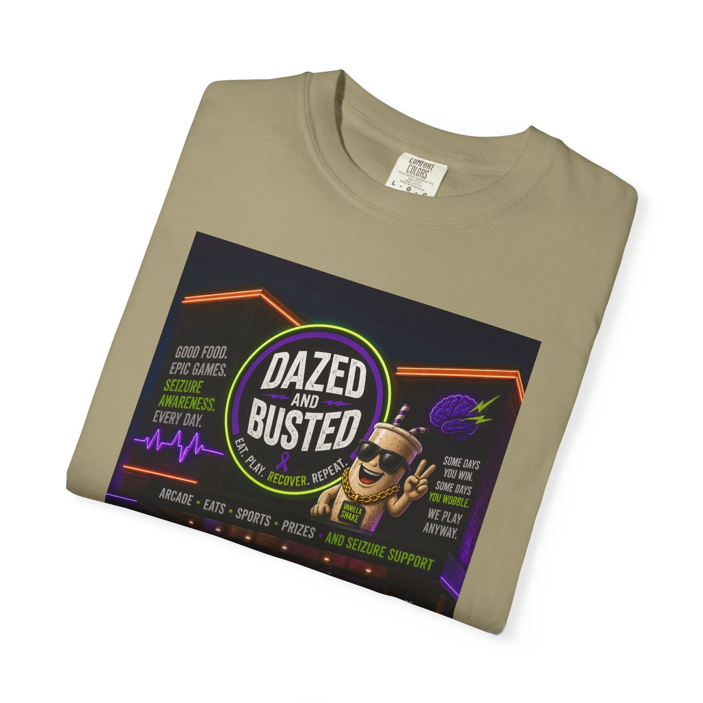 Dazed & Busted Neon Arcade T-Shirt