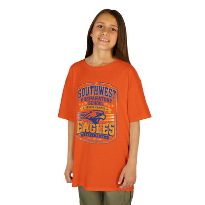 Kids T-Shirt — Southwest Preparatory School Eagles Mascot Tee