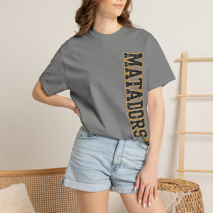 Matadors Seguin Vertical Logo T‑Shirt — Wilson 23 Back Jersey Tee