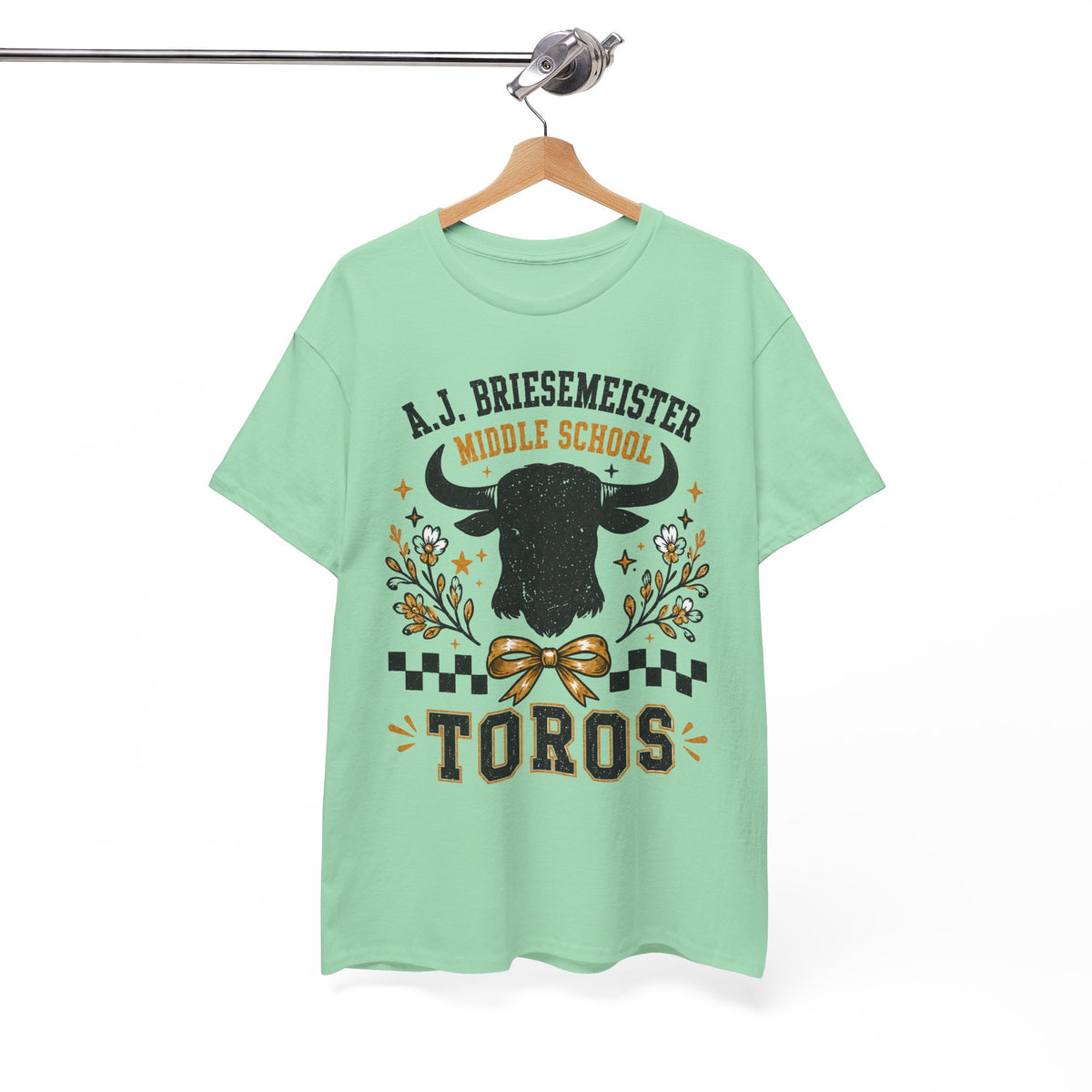 Toros Middle School Tee — A.J. Briesemeister School Spirit T-Shirt