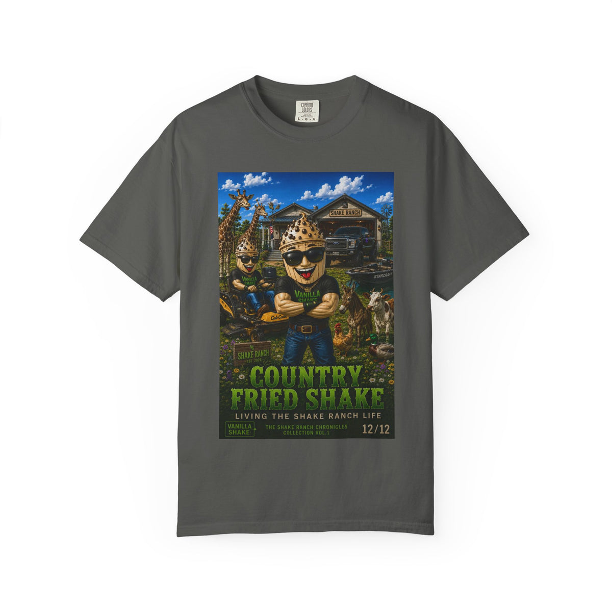 Country Fried Shake - Shake Ranch Collection Vol.1 T-shirt
