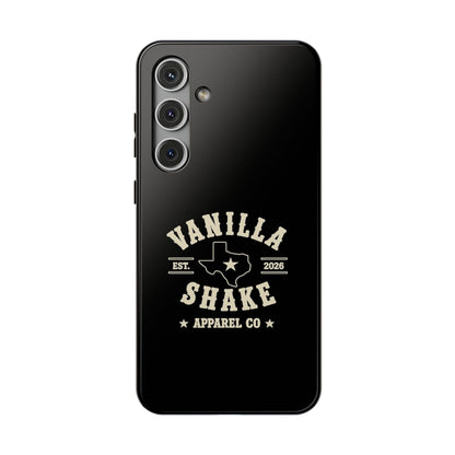 Black w/Ivory Logo lmpact-Resistant Phone Cases