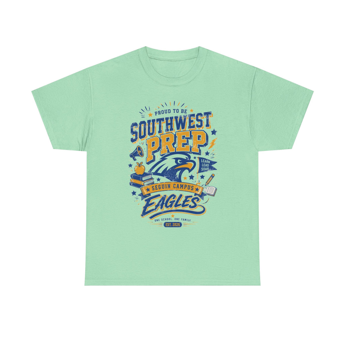 Southwest Prep Eagles T-Shirt — School Spirit Crew Tee