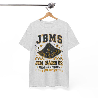 Jim Barnes Middle School JBMS Tornadoes T-Shirt — School Spirit Tee