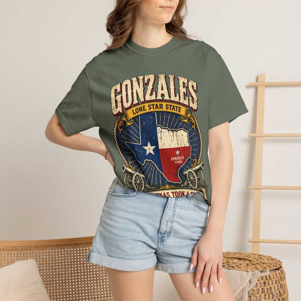 Gonzales Texas T-Shirt — 'Where Texas Took a Stand' Lone Star Heritage Tee