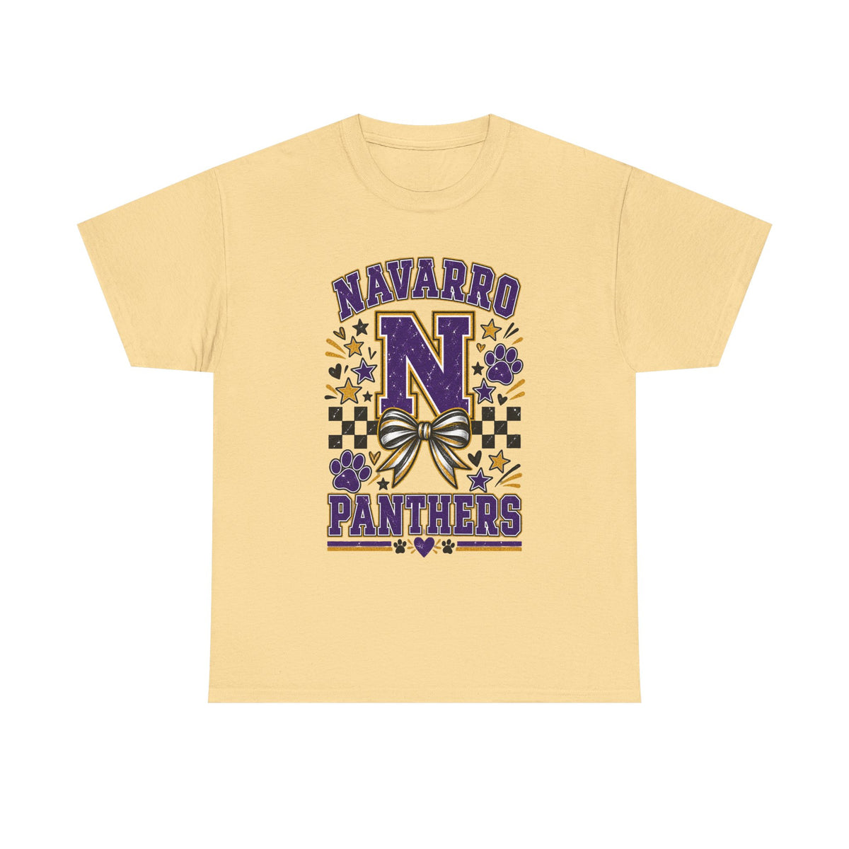 Navarro Panthers N Cheer T-Shirt — School Spirit Cheerleader Tee