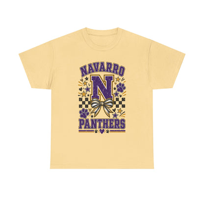 Navarro Panthers N Cheer T-Shirt — School Spirit Cheerleader Tee