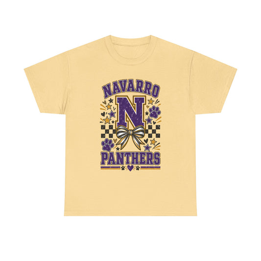 Navarro Panthers N Cheer T-Shirt — School Spirit Cheerleader Tee