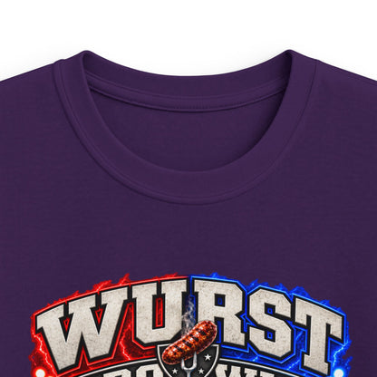 Kids Rivalry Football Tee — Canyon vs New Braunfels ‘Wurst Bowl’ 2026 Game Day Shirt