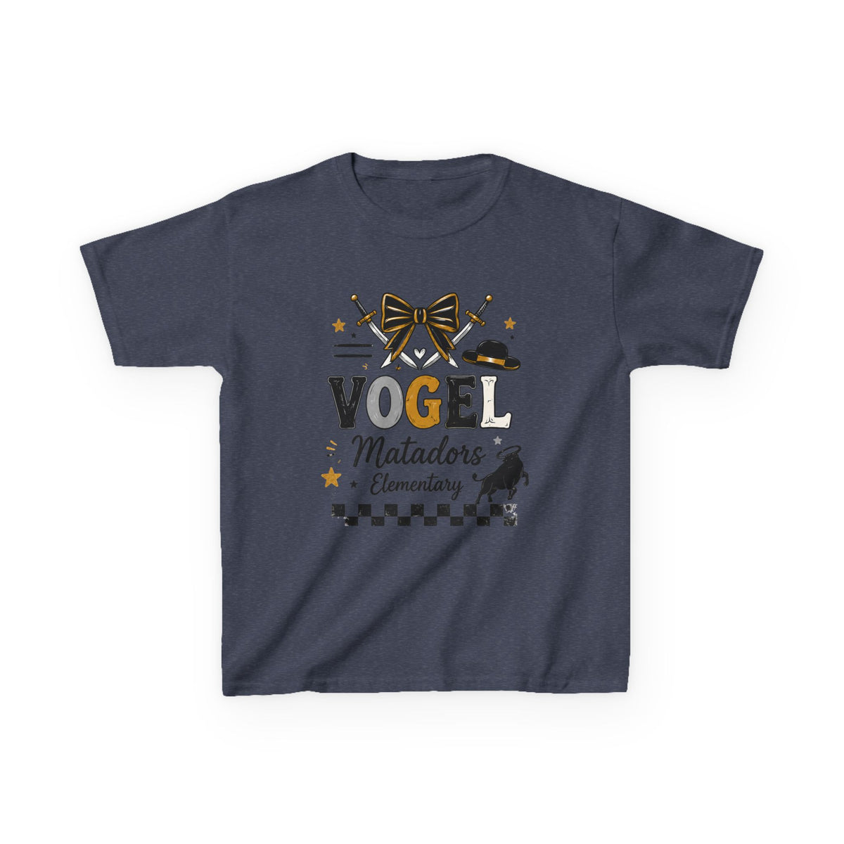 Matadors Elementary Kids T‑Shirt — "Vogel" School Spirit Tee