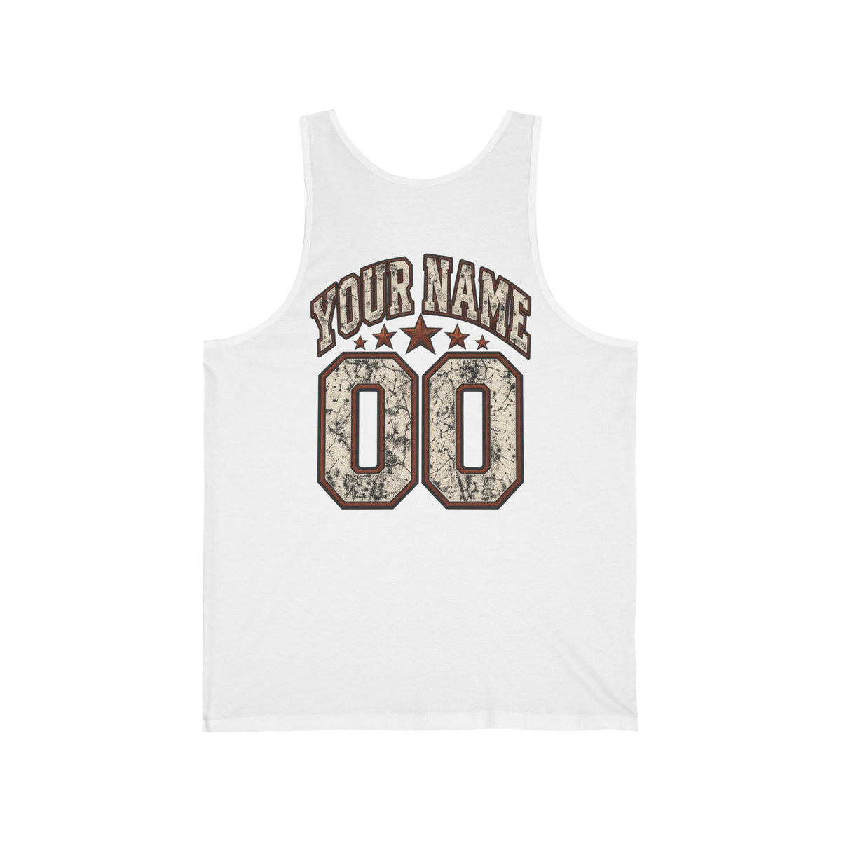 Football Mama Tank Top — Vintage Gameday Jersey Tank (Custom Name & Number)