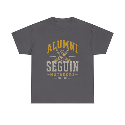 Alumni Seguin Matadors T-Shirt — School Spirit Vintage Crew Tee