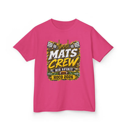 Kids Tee — "Mats Crew Big Spirit Hoco 2026" Football Crewneck