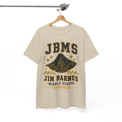 Jim Barnes Middle School JBMS Tornadoes T-Shirt — School Spirit Tee