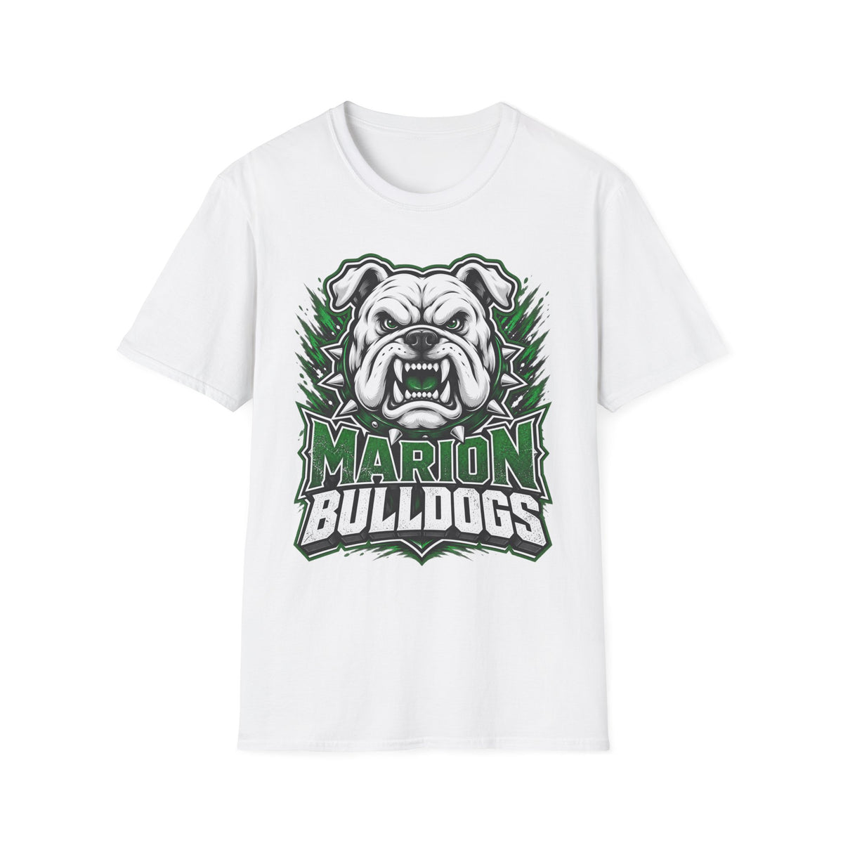 Bulldogs Mascot T-Shirt — Marion Bulldogs School Spirit Tee
