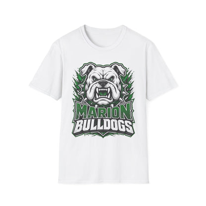 Bulldogs Mascot T-Shirt — Marion Bulldogs School Spirit Tee