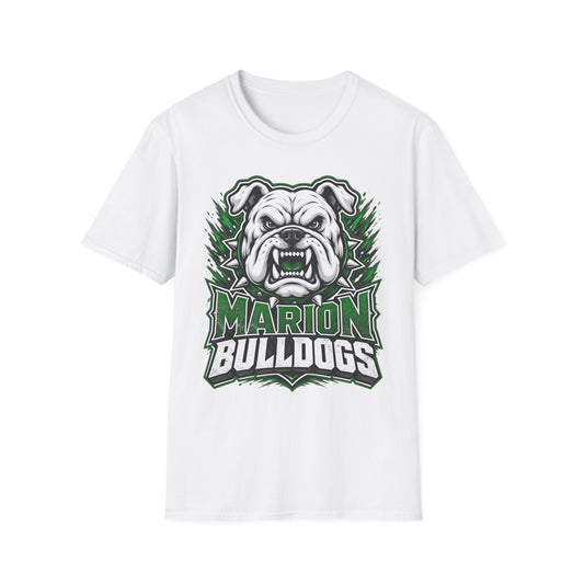 Bulldogs Mascot T-Shirt — Marion Bulldogs School Spirit Tee